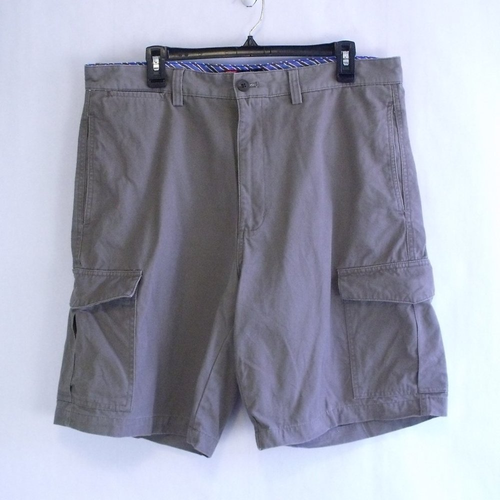 Chaps Brown Khaki Cargo Shorts